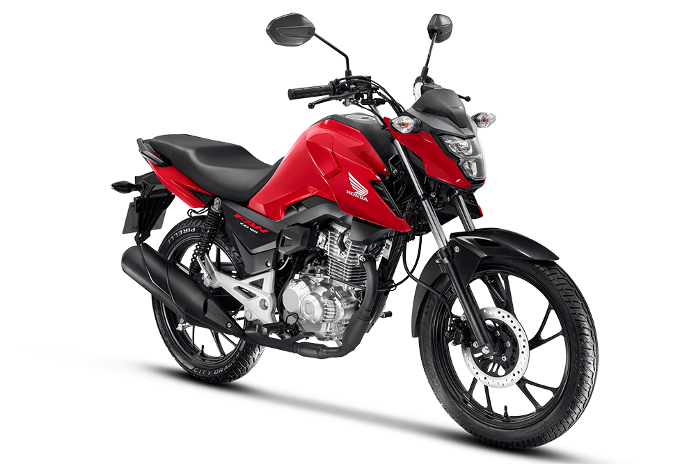 Honda Fan 160 vermelha 2026